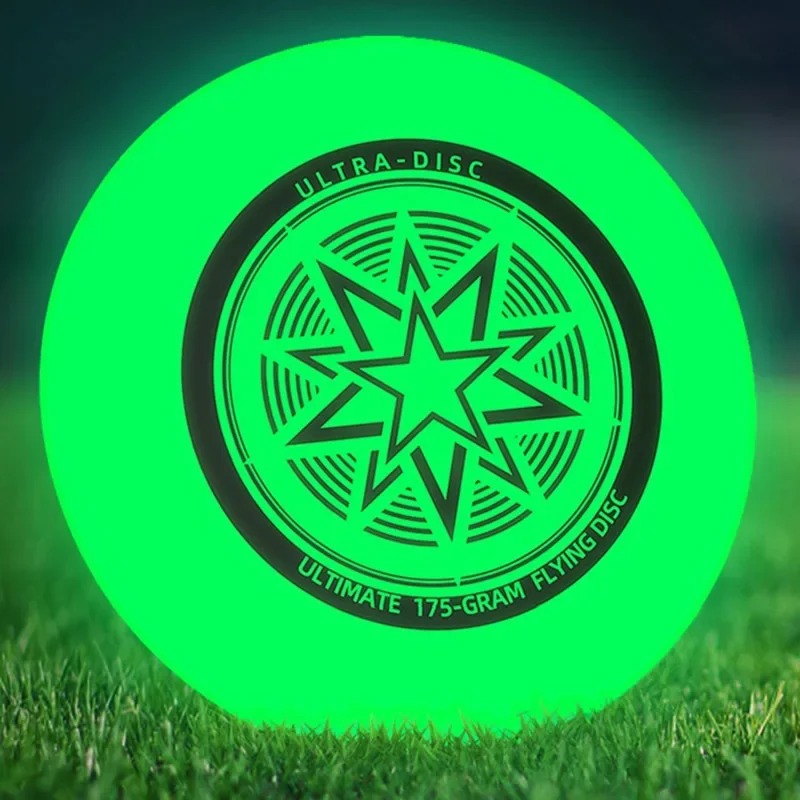 Frisbee Ultimate Disc - Świecące w nocy dyski latające 270mm