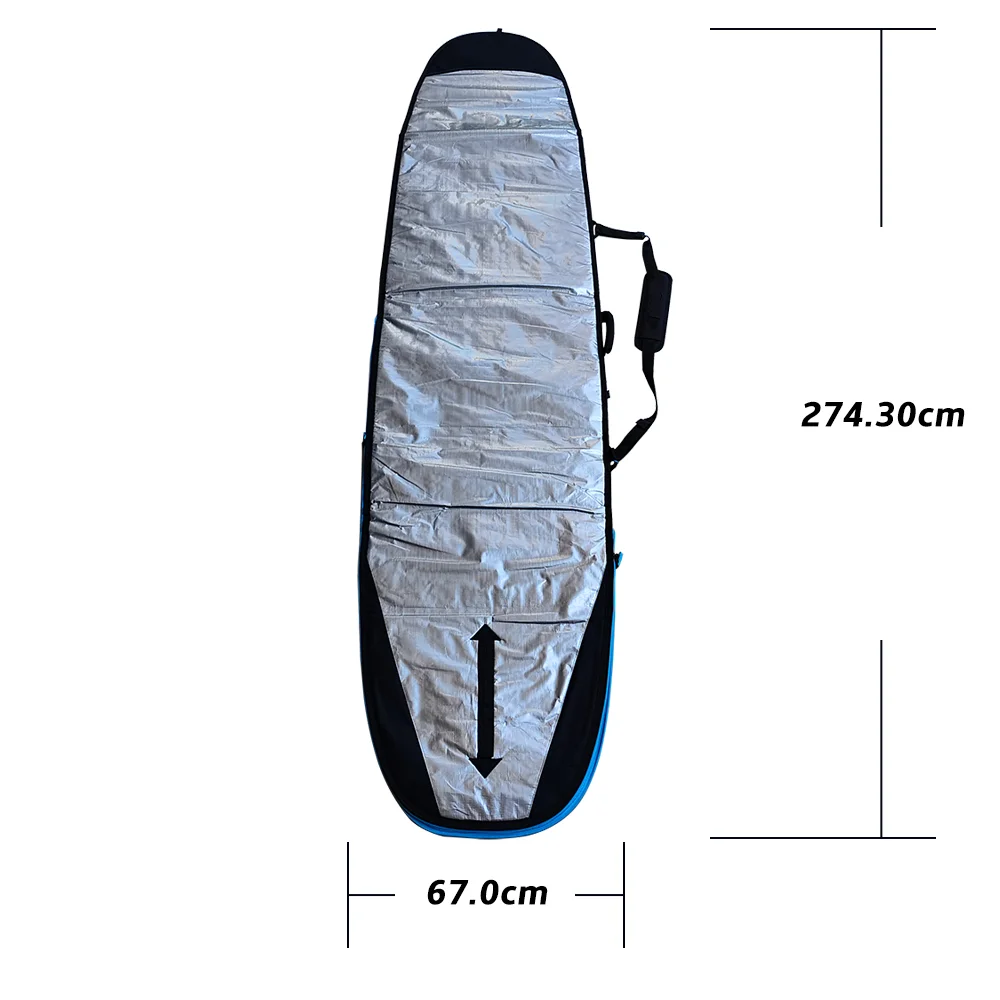 Sports Equipment Bag With Wheels - Wodoodporna Torba na Deskę Surfingową z