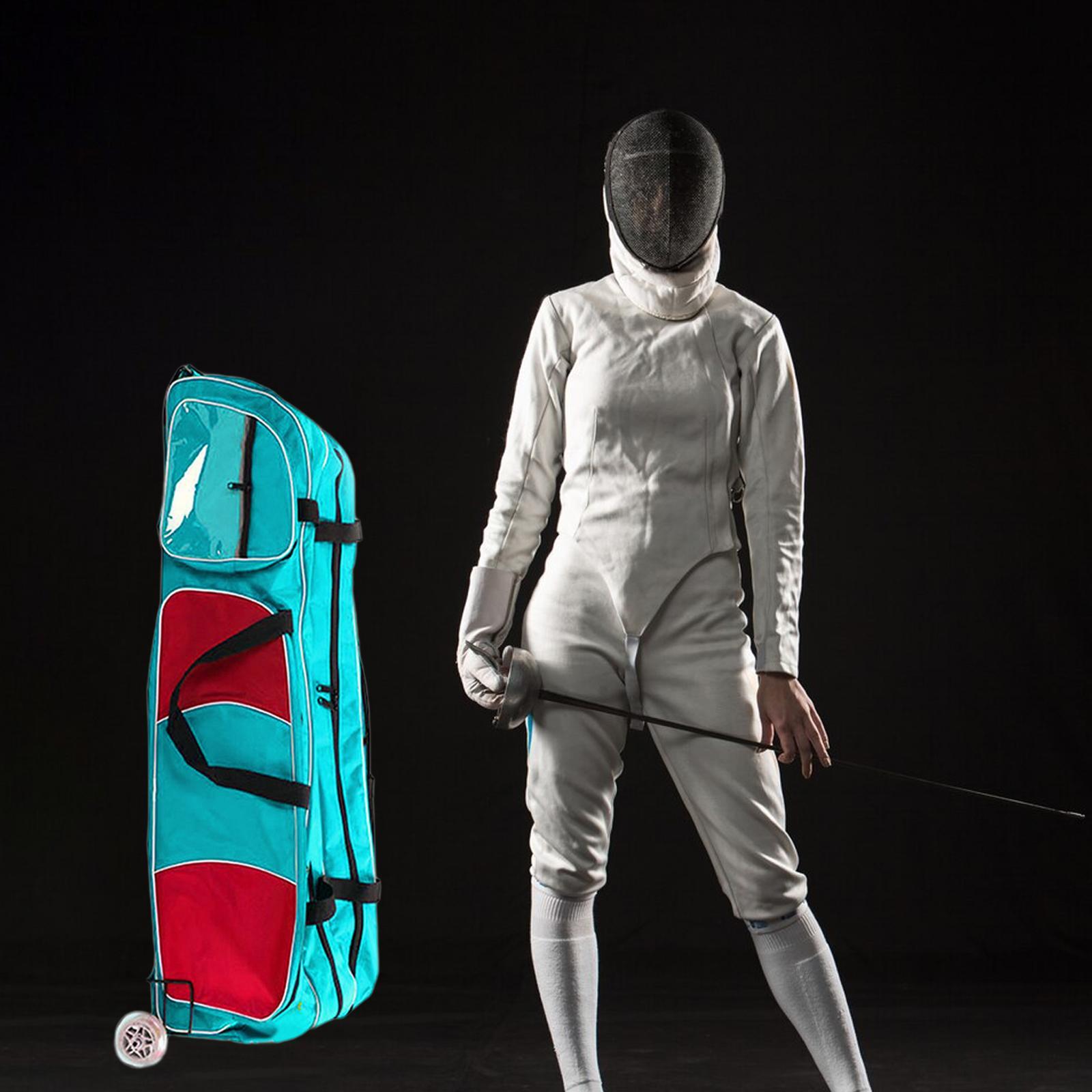 Sports Equipment Bag With Wheels - Torba na szermierkę z kółkami, lekka,