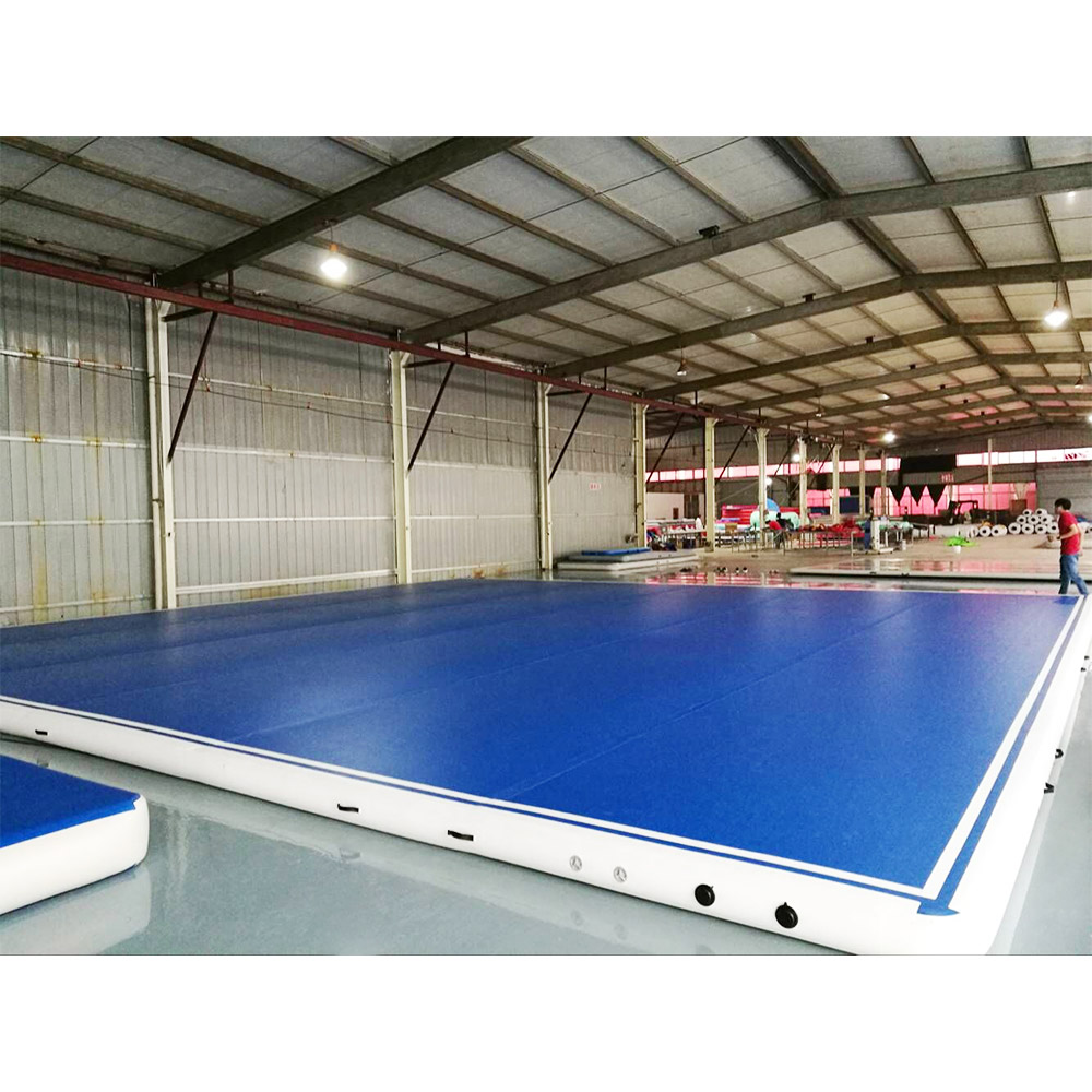 Gymnastics Beam Floor - Mata powietrzna kwadratowa, dmuchana mata do
