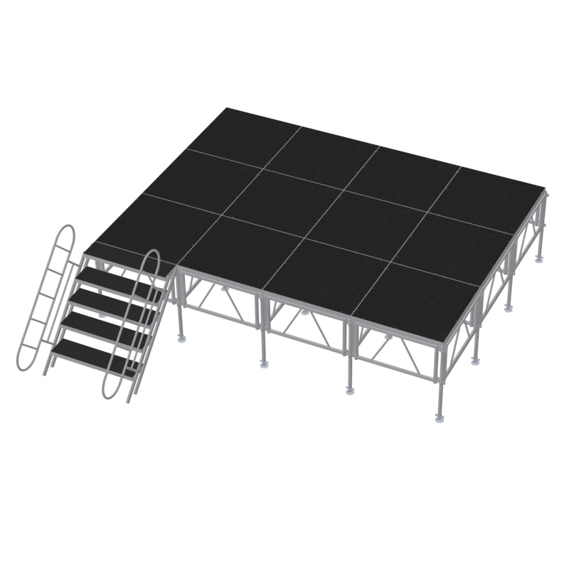 Aluminiowa platforma sceniczna – Gymnastics Beam Floor recenzja i cena