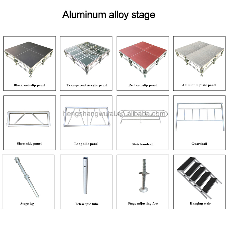 Aluminiowa platforma sceniczna – Gymnastics Beam Floor recenzja i cena