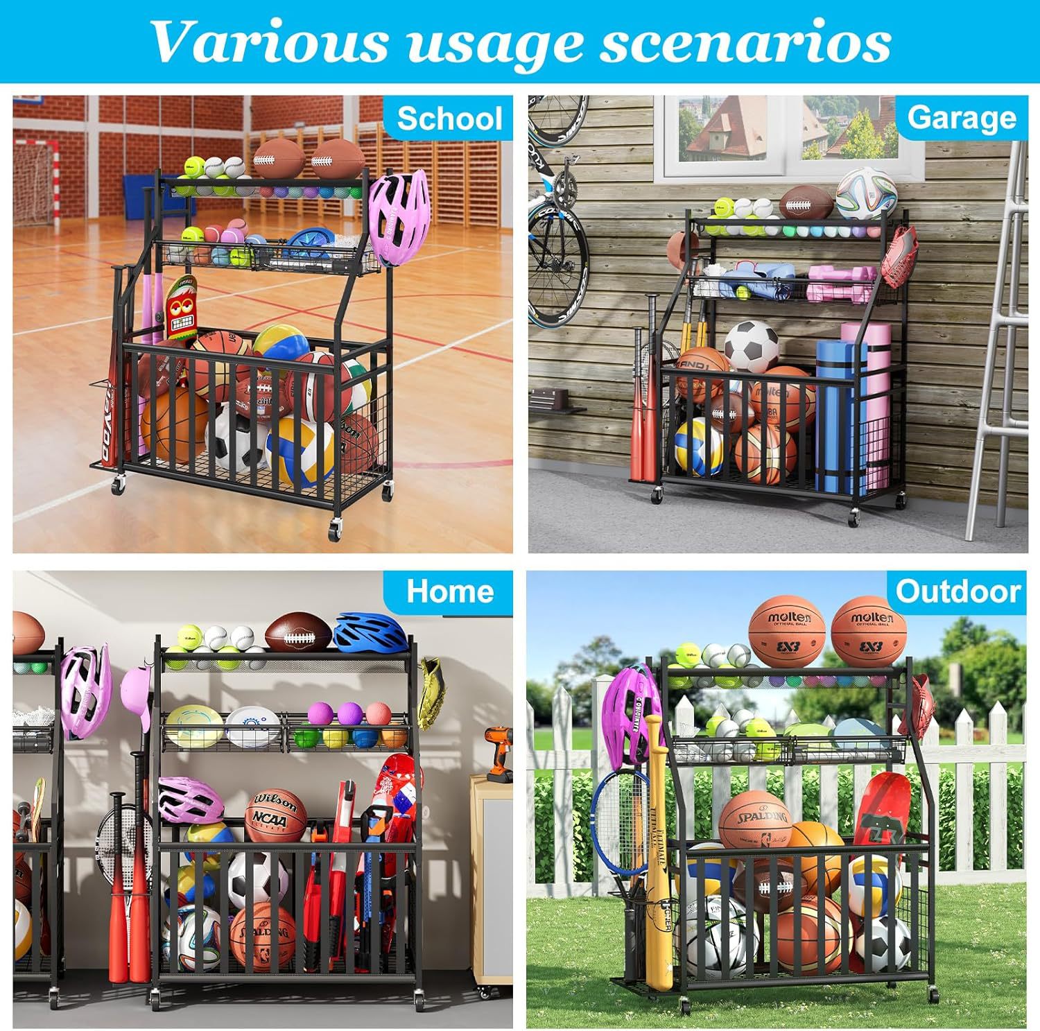 Torba do przechowywania sprzęt – Sports Equipment Bag With Wheels recenzja i cena